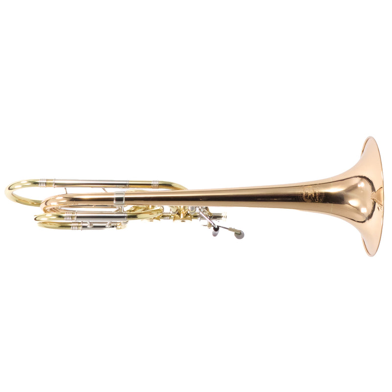 Greenhoe Model GC5-3R-TIS Bass Trombone with Tuning in Slide SN 5402 EXCELLENT- for sale at BrassAndWinds.com