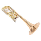Greenhoe Model GC5-3R-TIS Bass Trombone with Tuning in Slide SN 5402 EXCELLENT- for sale at BrassAndWinds.com