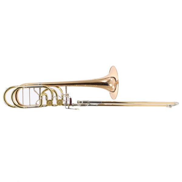 Greenhoe Model GC5-3R-TIS Bass Trombone with Tuning in Slide SN 5402 EXCELLENT- for sale at BrassAndWinds.com