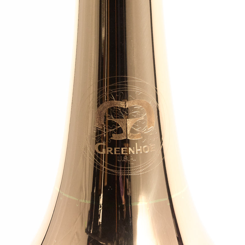 Greenhoe Model GC5-3R-TIS Bass Trombone with Tuning in Slide SN 5402 EXCELLENT- for sale at BrassAndWinds.com