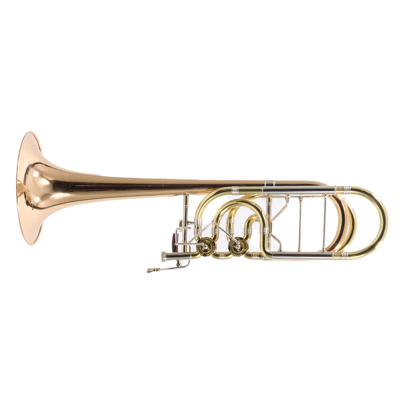 Greenhoe Model GC5-3R-TIS Bass Trombone with Tuning in Slide SN 5402 EXCELLENT- for sale at BrassAndWinds.com