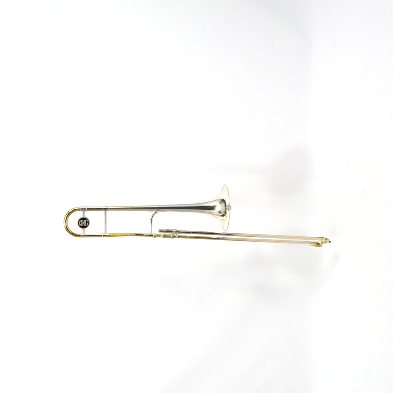 H.N. White King 3B Silversonic Professional Tenor Trombone SN 351848 EXCELLENT- for sale at BrassAndWinds.com
