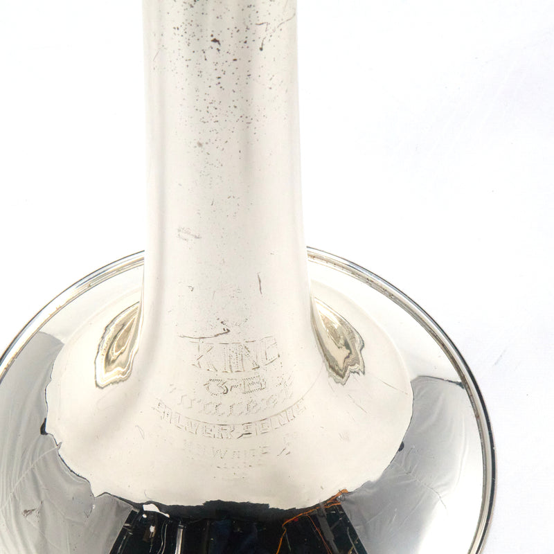 H.N. White King 3B Silversonic Professional Tenor Trombone SN 351848 EXCELLENT- for sale at BrassAndWinds.com