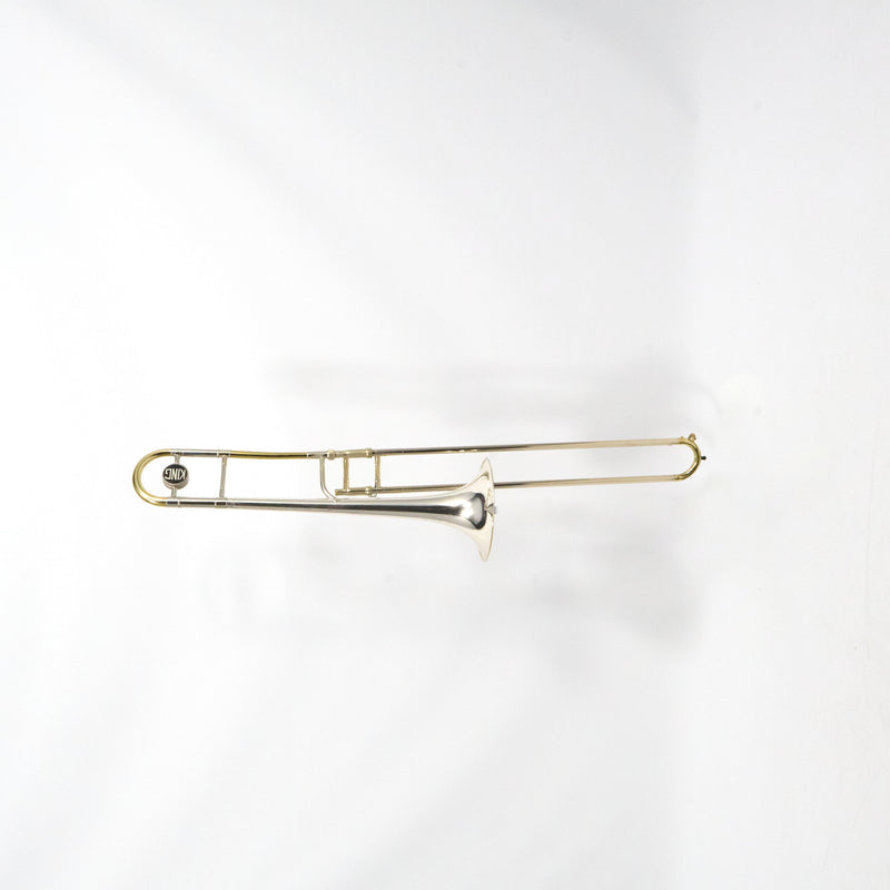 H.N. White King 3B Silversonic Professional Tenor Trombone SN 351848 EXCELLENT- for sale at BrassAndWinds.com