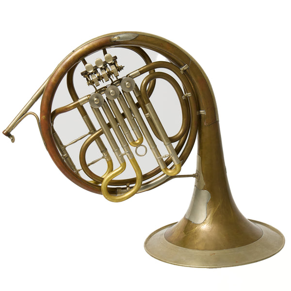 Heckel Biebrich French Horn SN 241 EXTREMELY RARE- for sale at BrassAndWinds.com