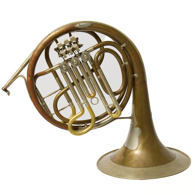 Heckel Biebrich French Horn SN 241 EXTREMELY RARE- for sale at BrassAndWinds.com