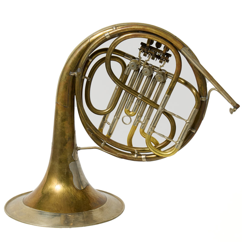 Heckel Biebrich French Horn SN 241 EXTREMELY RARE- for sale at BrassAndWinds.com