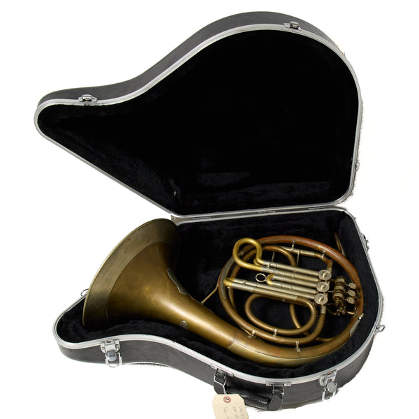 Heckel Biebrich French Horn SN 241 EXTREMELY RARE- for sale at BrassAndWinds.com