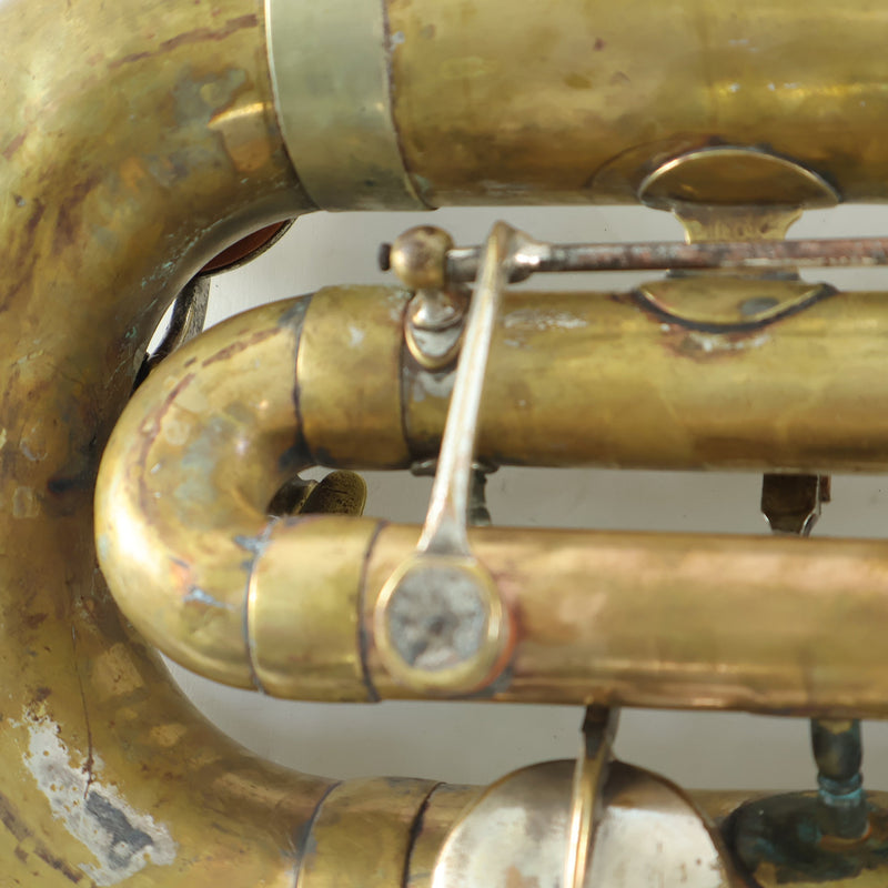 Henry Distin EEb Contrabass Sarrusophone SN 9390 Circa 1870 READY TO PLAY- for sale at BrassAndWinds.com