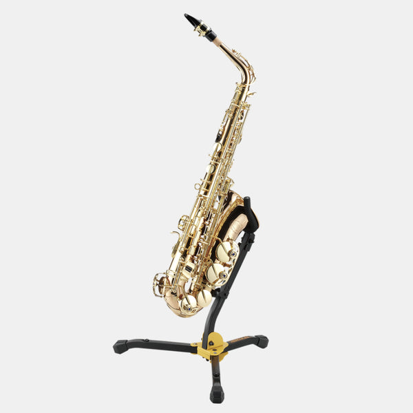 Hercules Model DS530BB Alto/Tenor Saxophone Stand BRAND NEW- for sale at BrassAndWinds.com