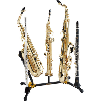Hercules Model DS538B Alto/Tenor, Soprano Saxophone and Flute/Clarinet Stand