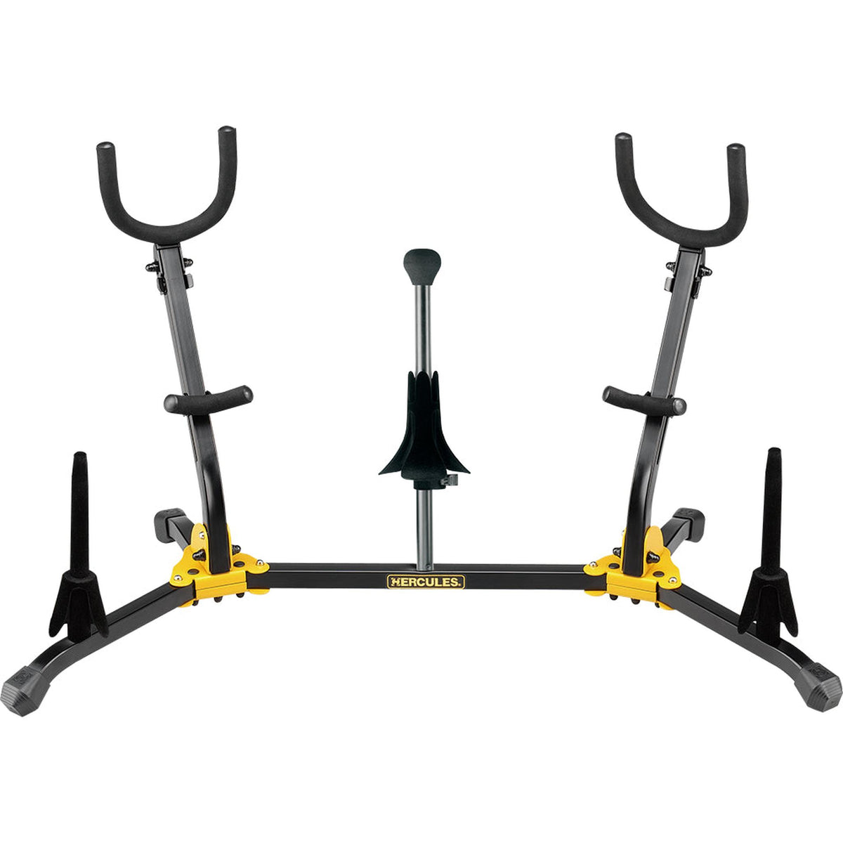 Hercules Model DS538B Alto/Tenor, Soprano Saxophone and Flute/Clarinet Stand