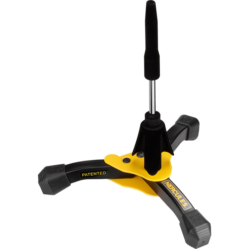 Hercules Model DS640BB Flute/Clarinet Stand with Bag BRAND NEW- for sale at BrassAndWinds.com