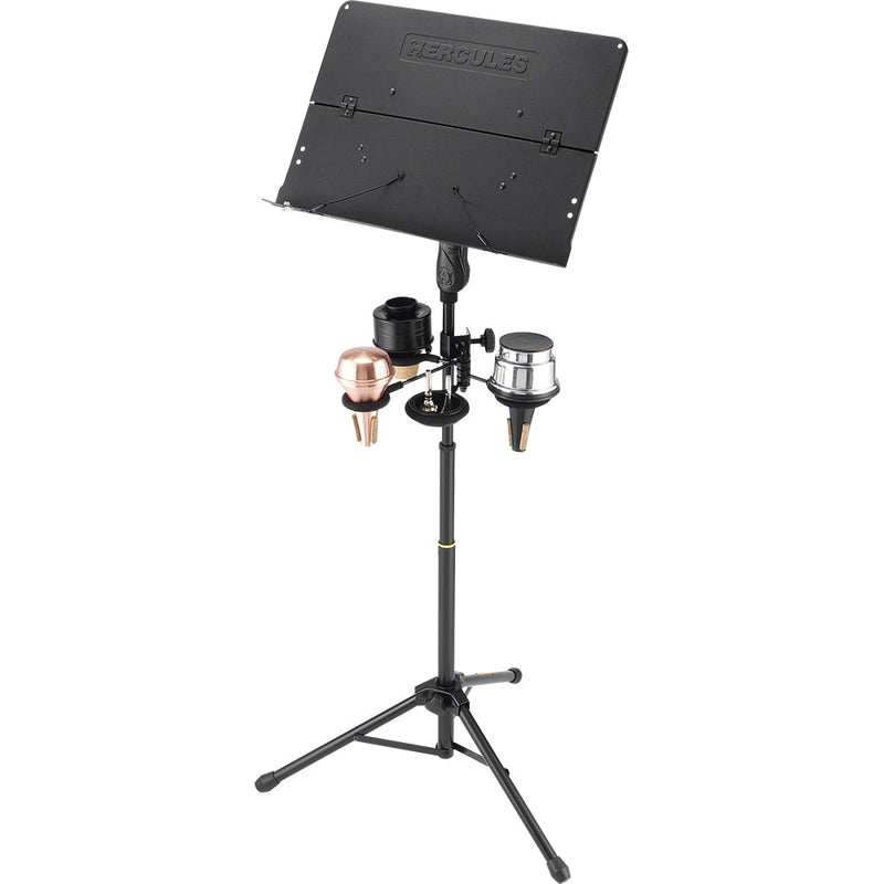 Hercules Model HA100 Mute Holder for 4 Mutes BRAND NEW- for sale at BrassAndWinds.com