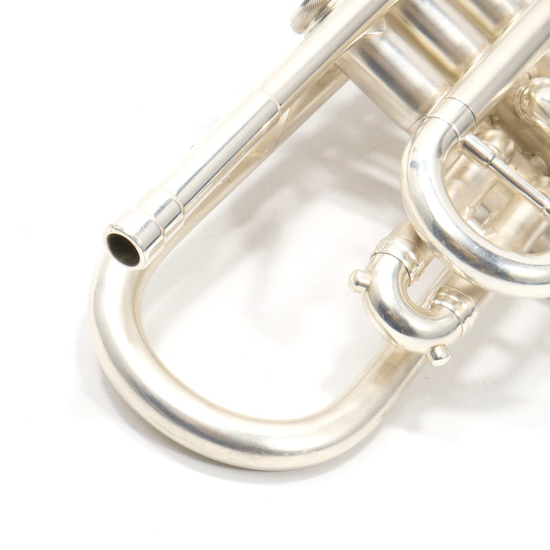 Holton Model 29 Cornet in Satin Silver SN 216494 GREAT VINTAGE CORNET- for sale at BrassAndWinds.com