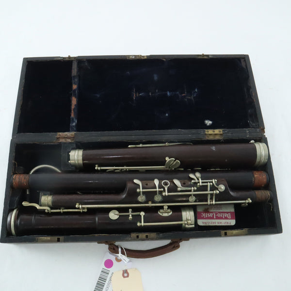 Isidore Lot French Bassoon Circa 1890 ex Tony Bingham HISTORIC COLLECTION- for sale at BrassAndWinds.com