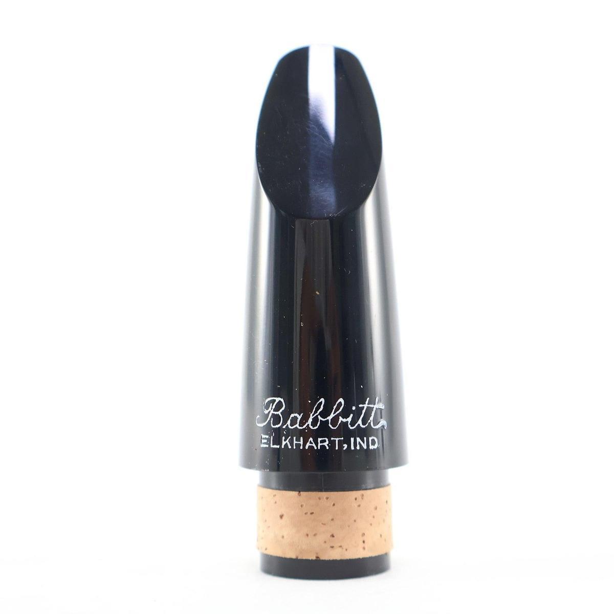 JJ Babbitt Bb Clarinet Plastic Mouthpiece - MO Facing