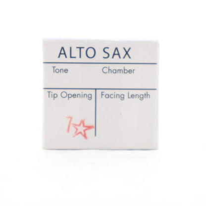 JJ Babbitt Hard Rubber 7* Alto Saxophone Mouthpiece
