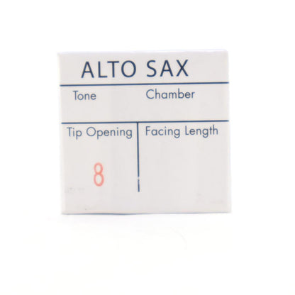JJ Babbitt Hard Rubber 8 Alto Saxophone Mouthpiece