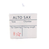JJ Babbitt Hard Rubber 8* Alto Saxophone Mouthpiece