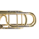 John Packer Model JP232 Bass Trombone with Dual Independent Rotors SN 23200091 NICE- for sale at BrassAndWinds.com