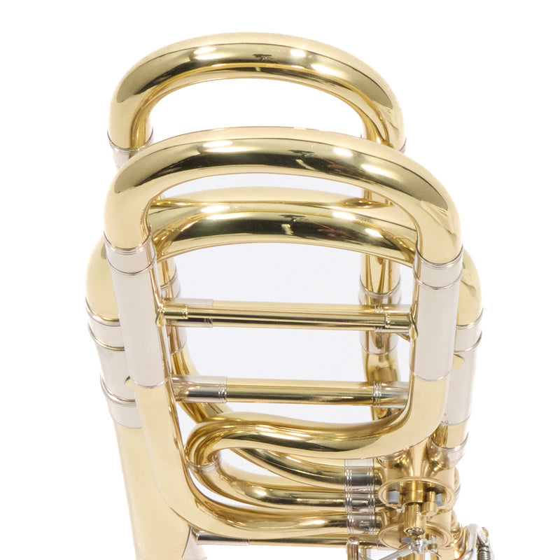 John Packer Model JP232 Bass Trombone with Dual Independent Rotors SN 23200091 NICE- for sale at BrassAndWinds.com
