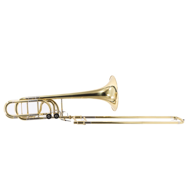 John Packer Model JP232 Bass Trombone with Dual Independent Rotors SN 23200091 NICE- for sale at BrassAndWinds.com
