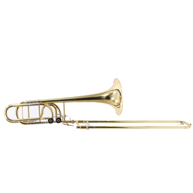 John Packer Model JP232 Bass Trombone with Dual Independent Rotors SN 23200091 NICE- for sale at BrassAndWinds.com