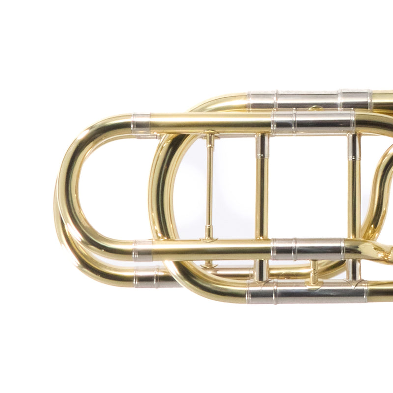 John Packer Model JP232 Bass Trombone with Dual Independent Rotors SN 23200091 NICE- for sale at BrassAndWinds.com