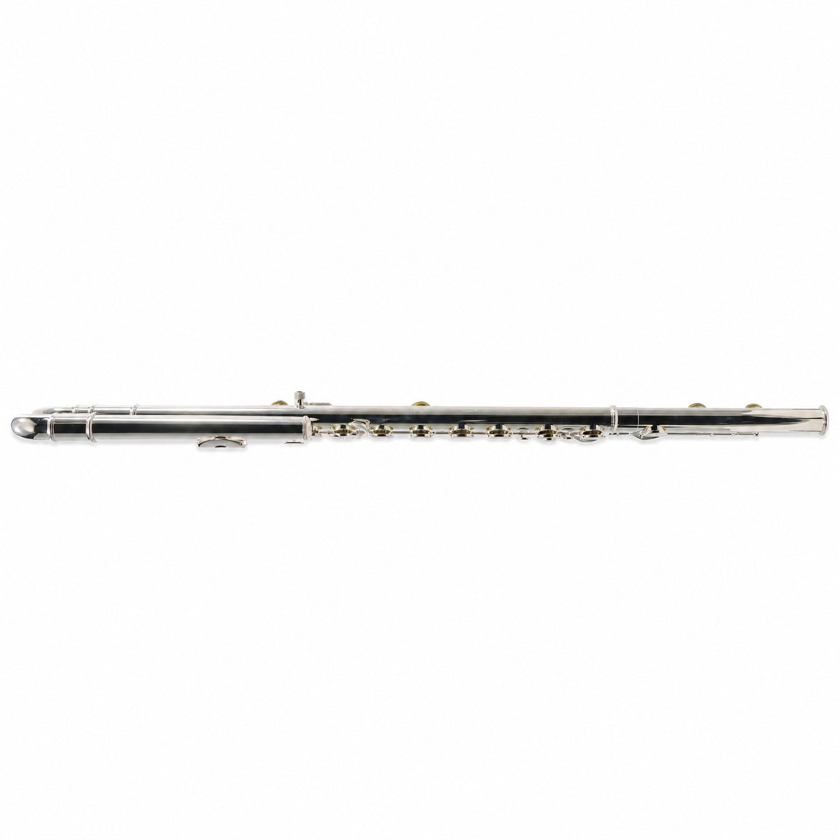 Jupiter JBF1000 Professional Bass Flute in Silver Plate
