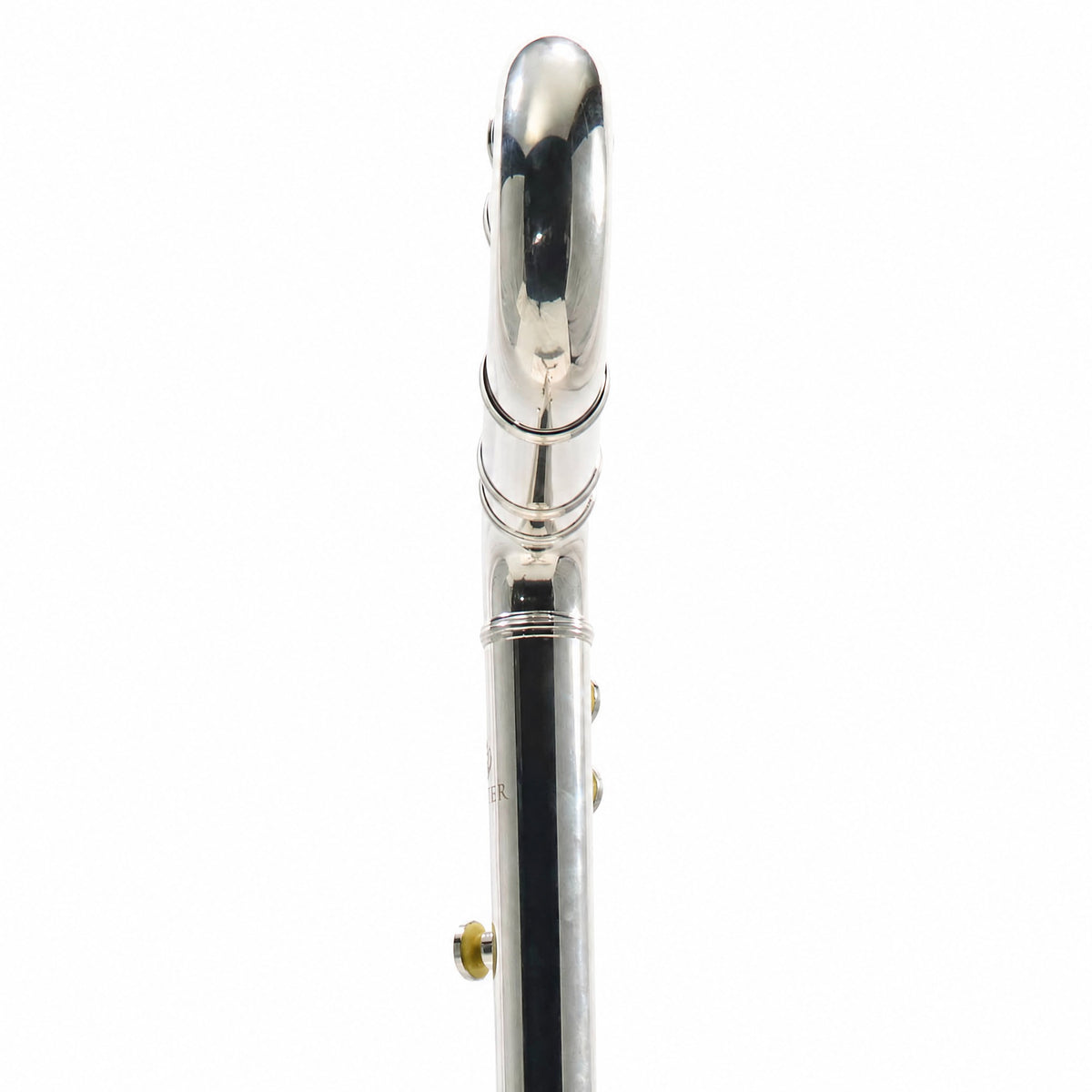 Jupiter JBF1100E Professional Vertical Bass Flute in Silver Plate
