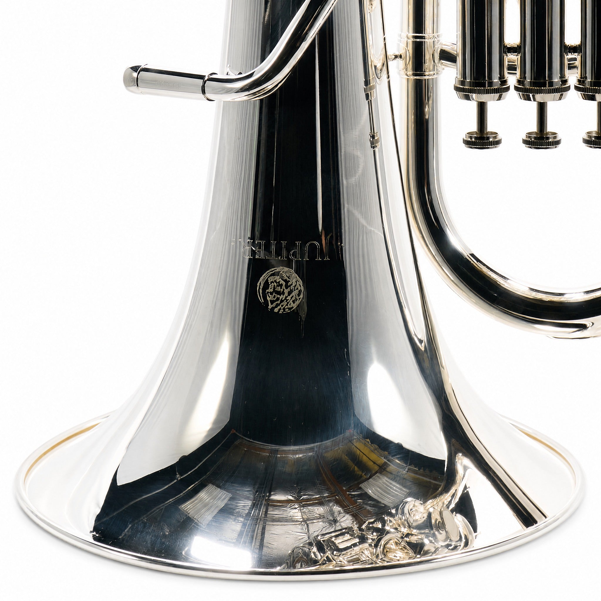 Jupiter JEP1120S Performance Compensating Bb Euphonium in Silver Plate