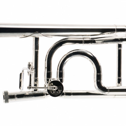 Jupiter JTB1100FOSQ Intermediate Bb/F Tenor Trombone in Silver Plate