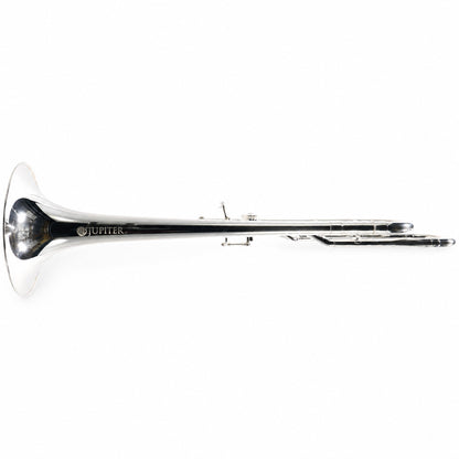 Jupiter JTB1100FOSQ Intermediate Bb/F Tenor Trombone in Silver Plate