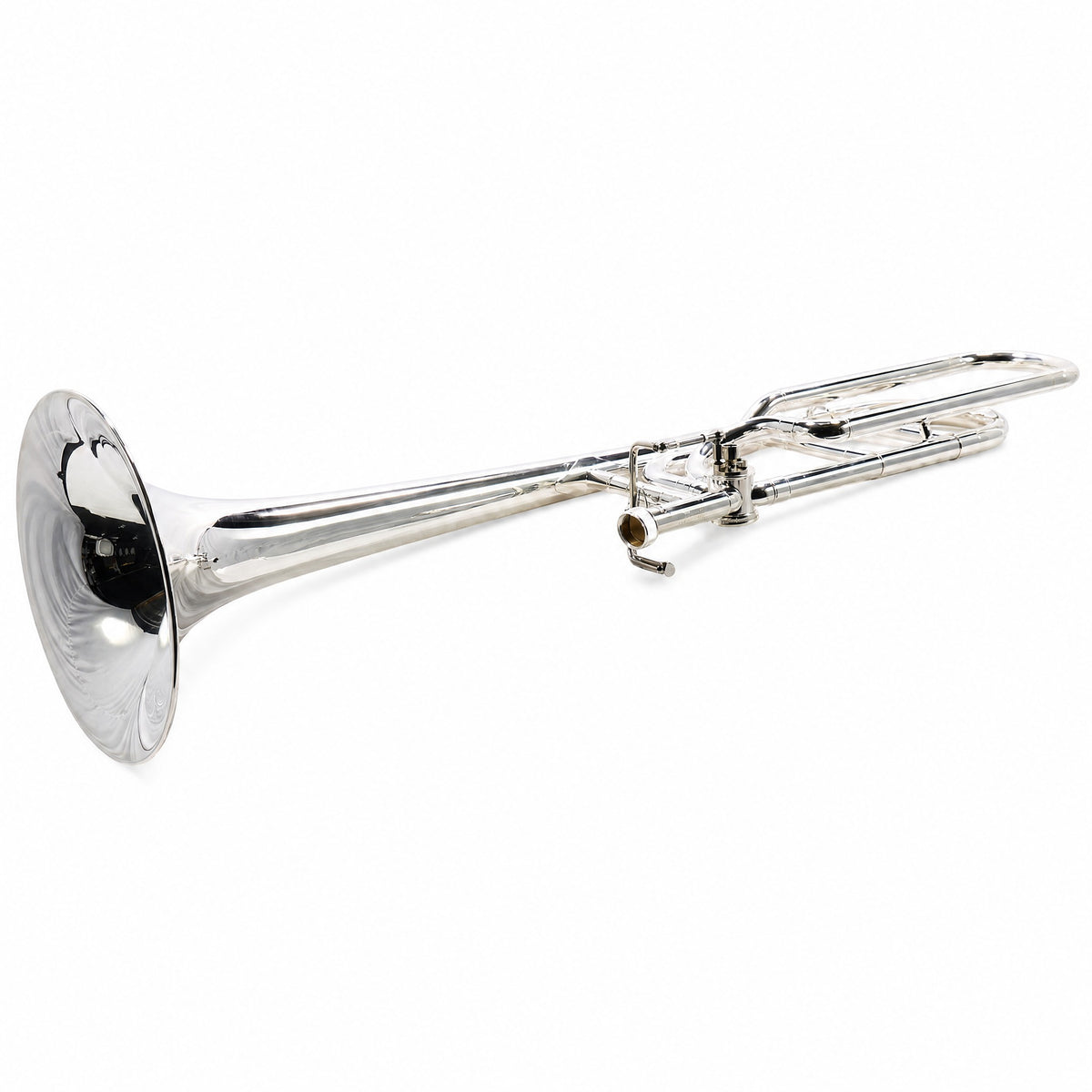 Jupiter JTB1100FOSQ Intermediate Bb/F Tenor Trombone in Silver Plate