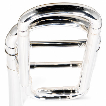 Jupiter JTB1100FOSQ Intermediate Bb/F Tenor Trombone in Silver Plate