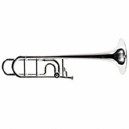 Jupiter JTB1100FOSQ Intermediate Bb/F Tenor Trombone in Silver Plate