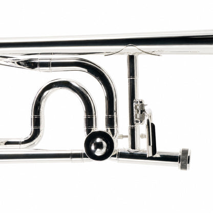 Jupiter JTB1100FOSQ Intermediate Bb/F Tenor Trombone in Silver Plate