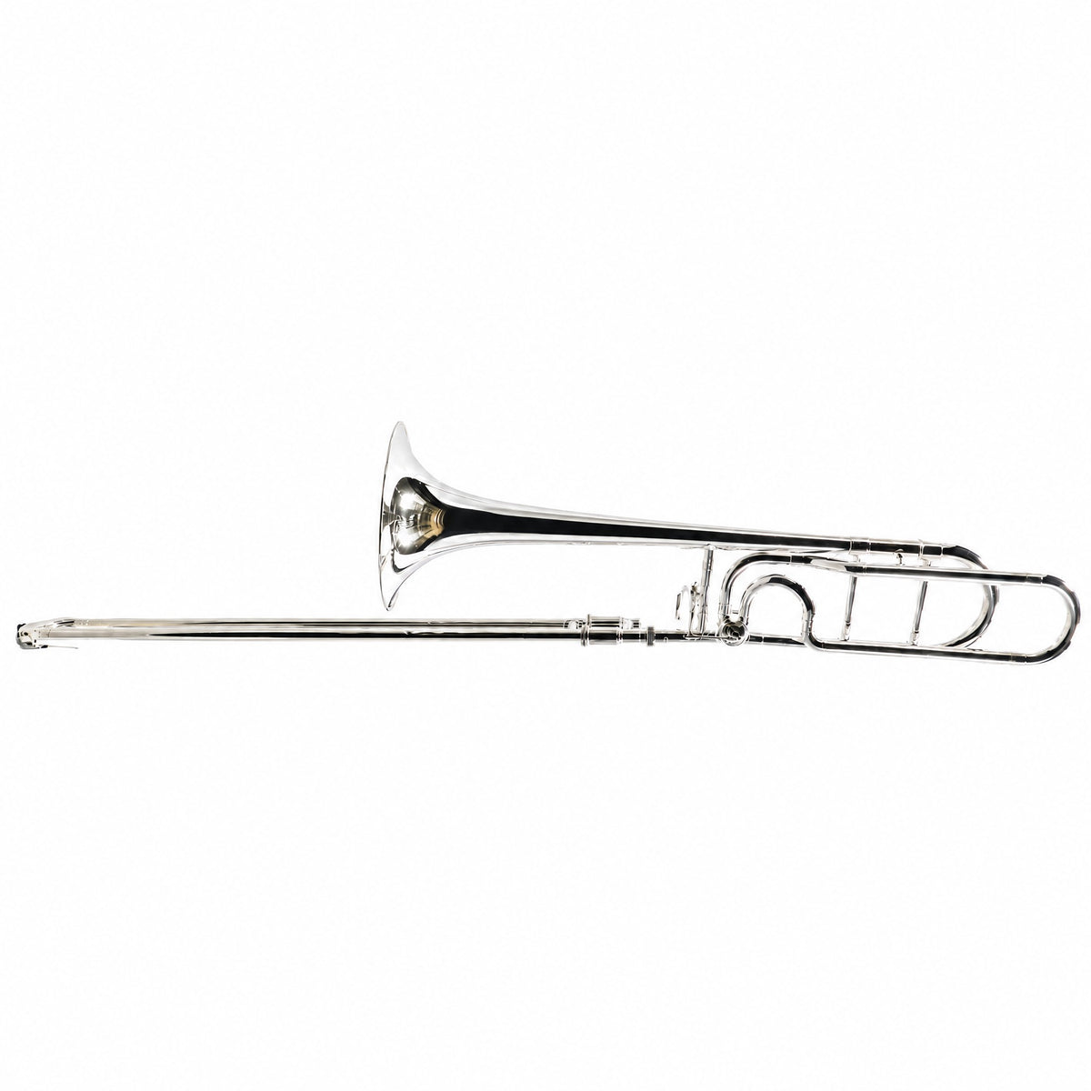Jupiter JTB1100FOSQ Intermediate Bb/F Tenor Trombone in Silver Plate