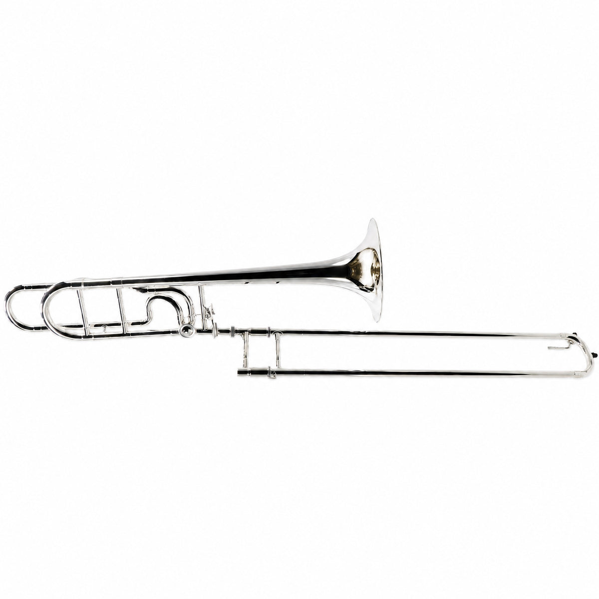 Jupiter JTB1100FOSQ Intermediate Bb/F Tenor Trombone in Silver Plate