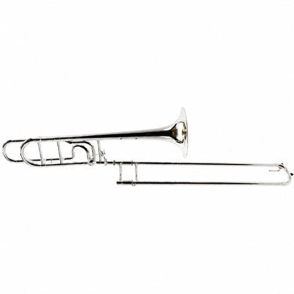 Jupiter JTB1100FOSQ Intermediate Bb/F Tenor Trombone in Silver Plate