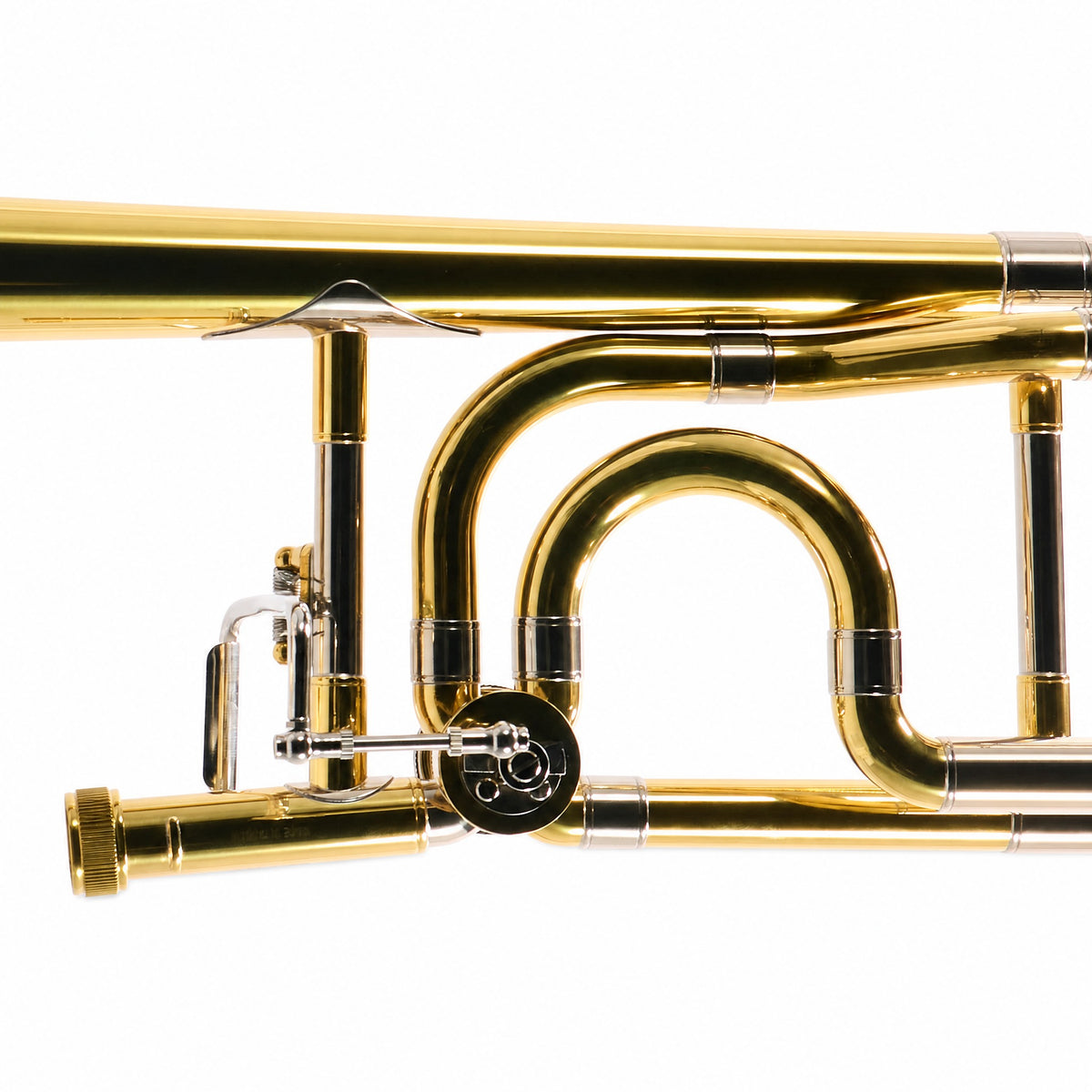 Jupiter JTB1150FOQ Intermediate Bb/F Tenor Trombone in Clear Lacquer