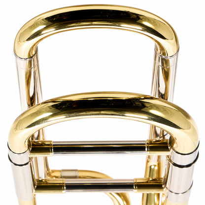 Jupiter JTB1150FOQ Intermediate Bb/F Tenor Trombone in Clear Lacquer