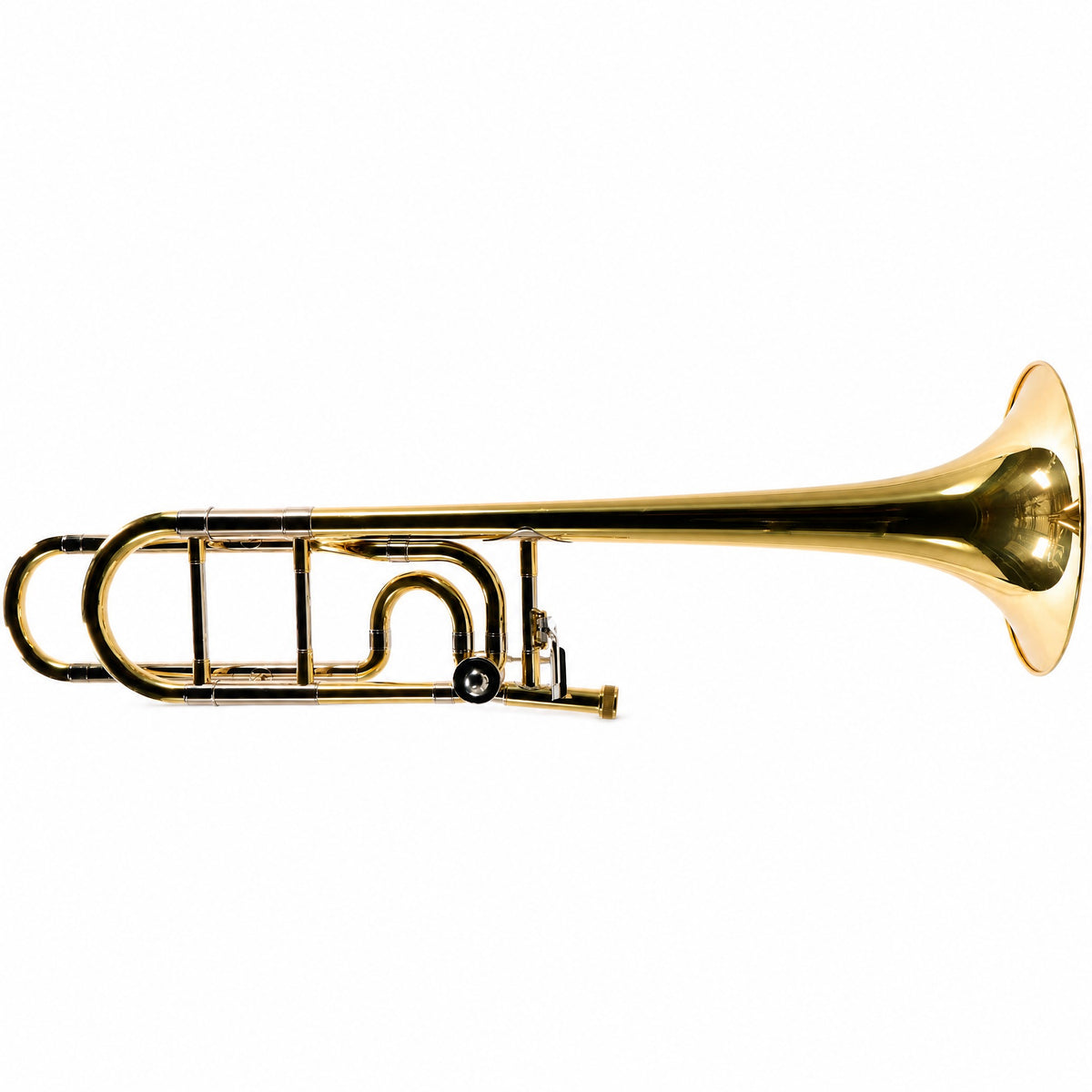 Jupiter JTB1150FOQ Intermediate Bb/F Tenor Trombone in Clear Lacquer