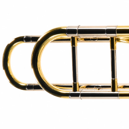 Jupiter JTB1150FOQ Intermediate Bb/F Tenor Trombone in Clear Lacquer