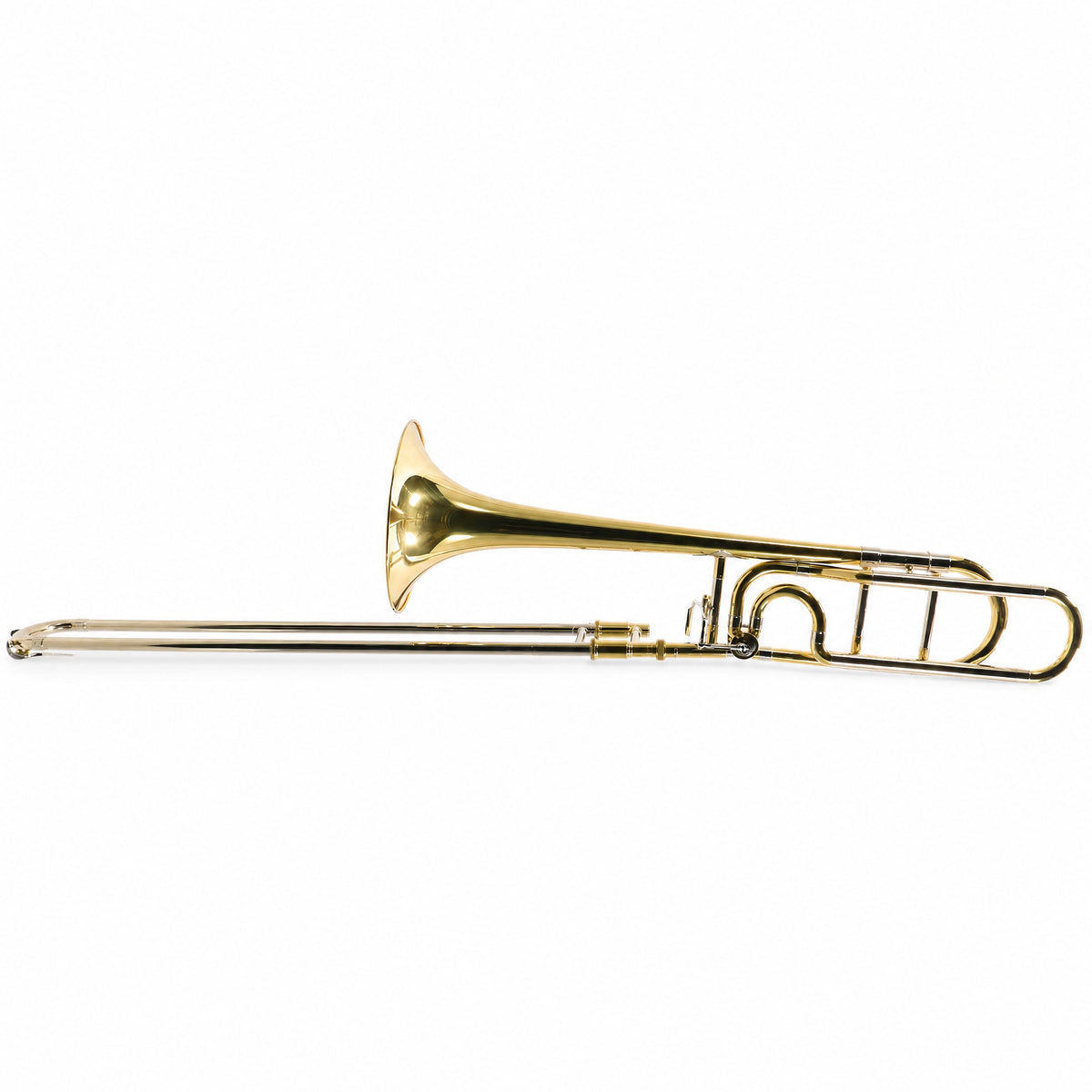Jupiter JTB1150FOQ Intermediate Bb/F Tenor Trombone in Clear Lacquer