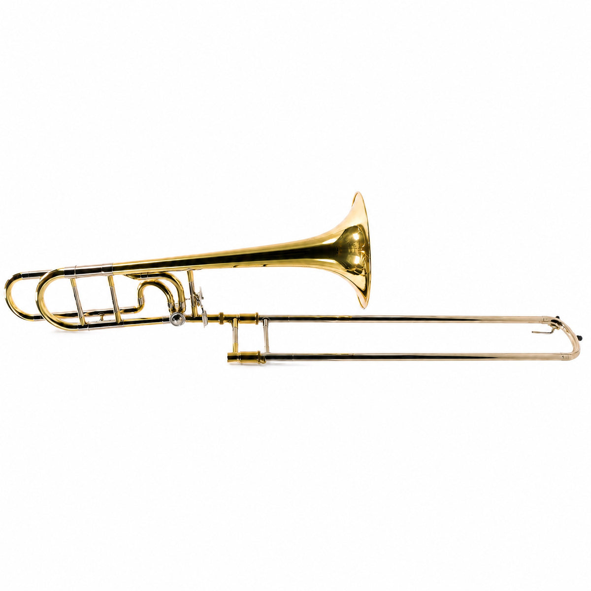 Jupiter JTB1150FOQ Intermediate Bb/F Tenor Trombone in Clear Lacquer