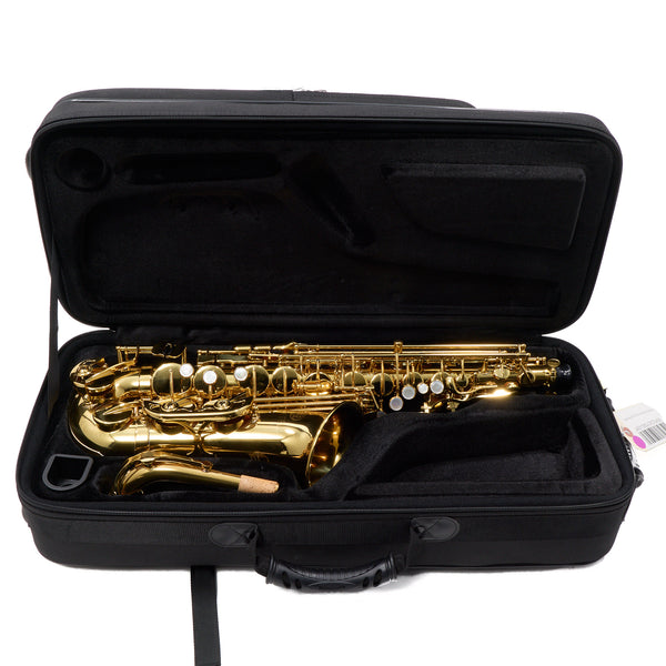 Jupiter Model JAS1100Q Intermediate Alto Saxophone SN CF04058 OPEN BOX- for sale at BrassAndWinds.com