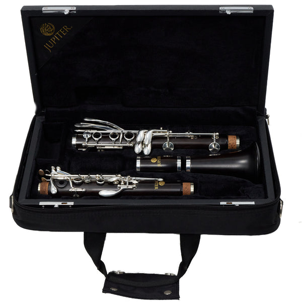 Jupiter Model JCL1100S Advanced Grenadilla Bb Clarinet SN WC50852 OPEN BOX- for sale at BrassAndWinds.com