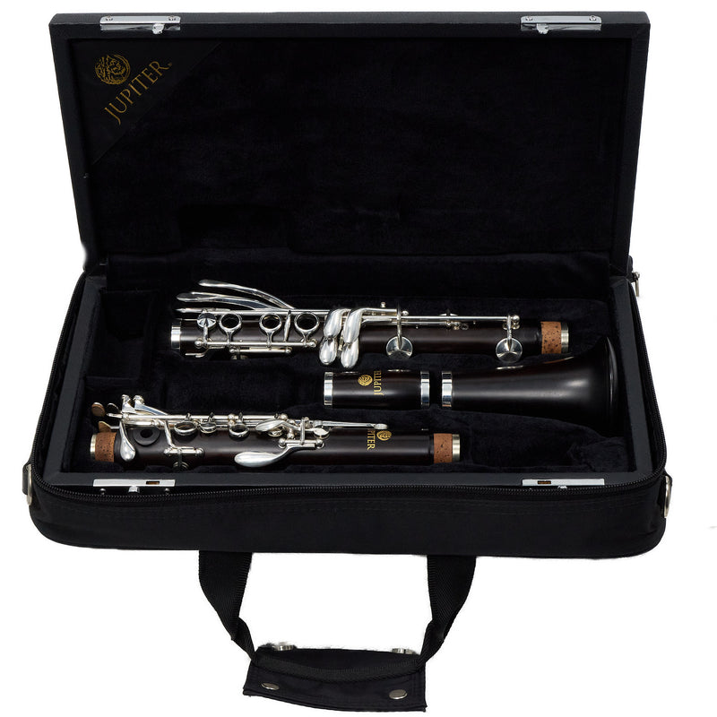 Jupiter Model JCL1100S Advanced Grenadilla Bb Clarinet SN WC50852 OPEN BOX- for sale at BrassAndWinds.com